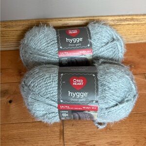 Red Heart Hygge Yarn - Cozy Light Gray